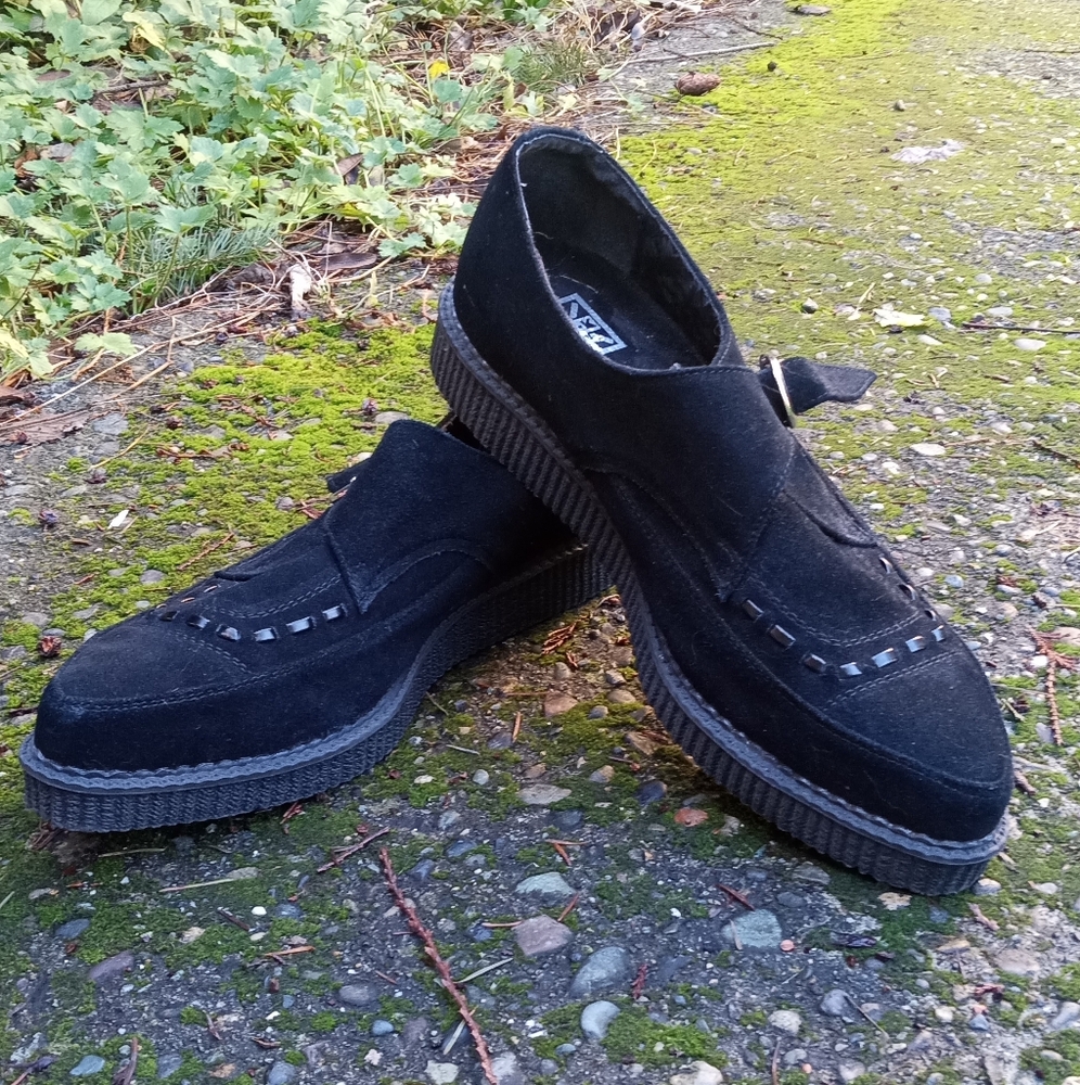 Men's Black Suede Shoes